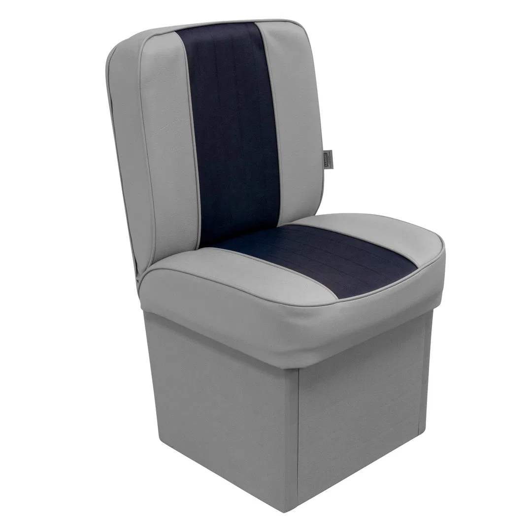 8WD1414P-660 – WISE SEATING Boat Seat, Passenger Seat Jump Seat Type Non-Adjustable Non-Foldable 27-3/4 Inch Height x...